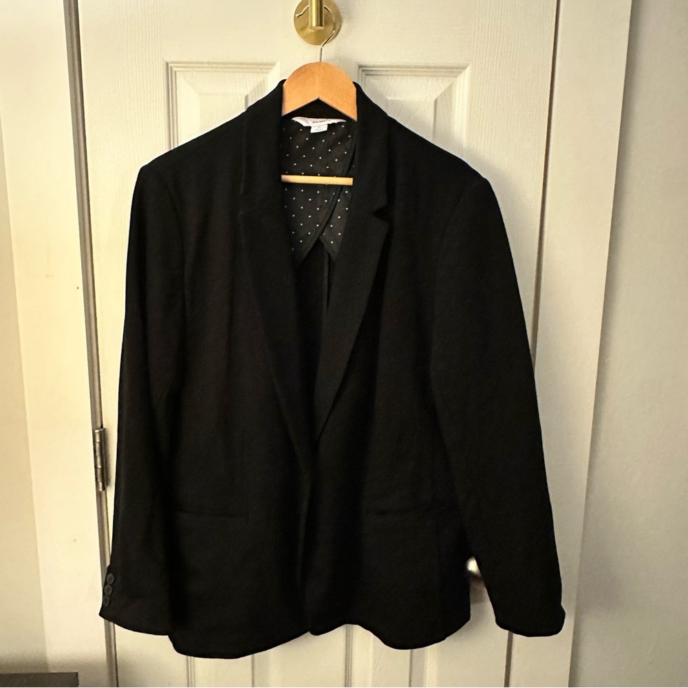 Women’s Old Navy Black Ponte Knit Blazer XL